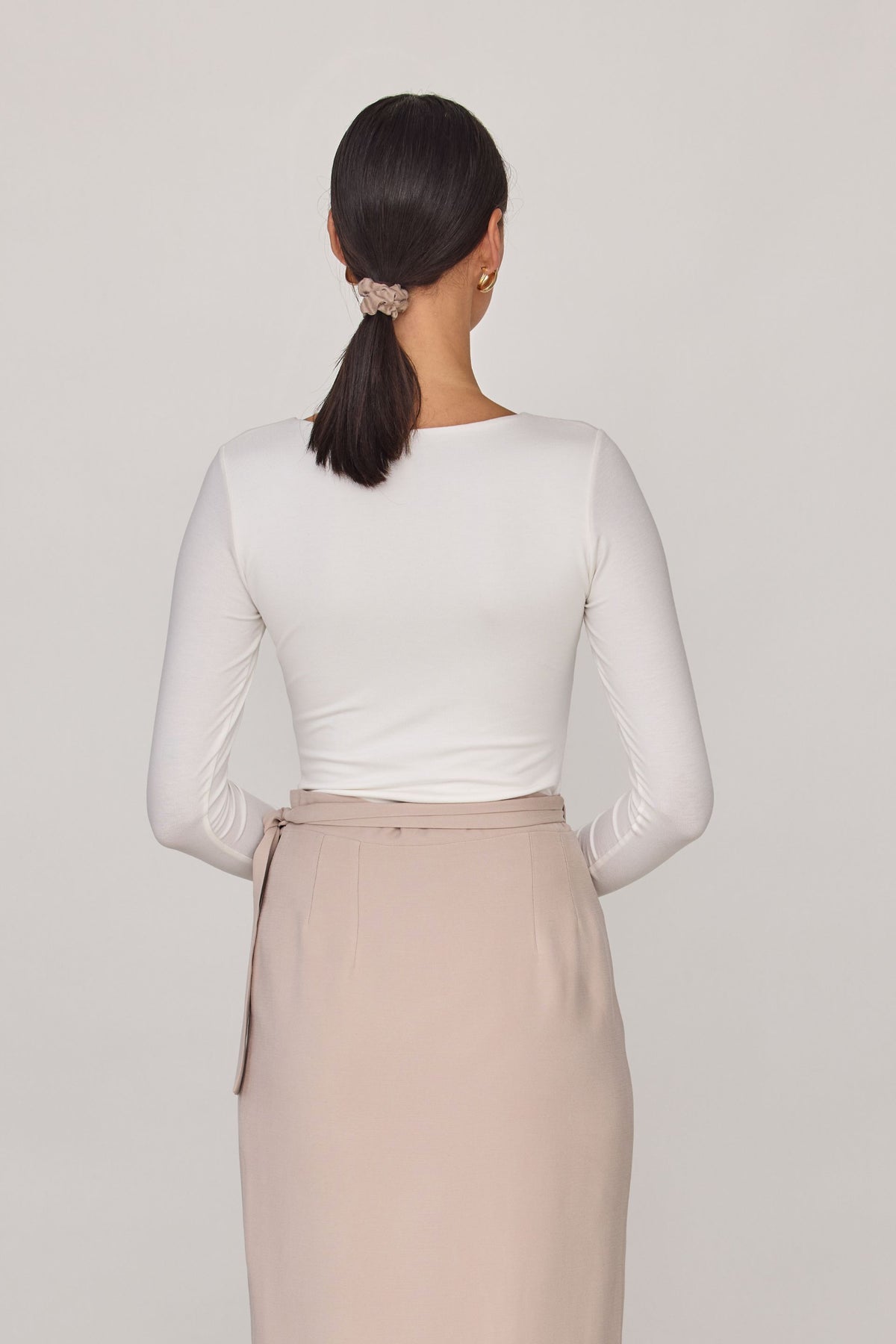 Body basic śmietankowa biel